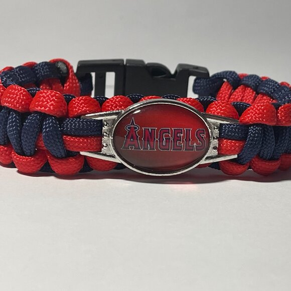 Los Angeles Angels MLB Paracord Bracelet NEW - Picture 1 of 2